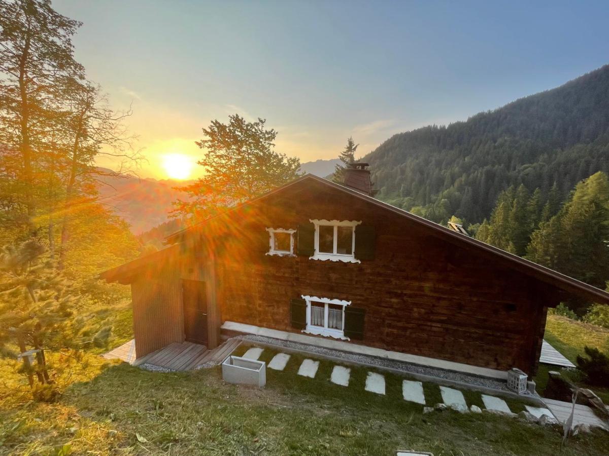 Alpenchalet Piz Huesli Tschagguns Eksteriør bilde